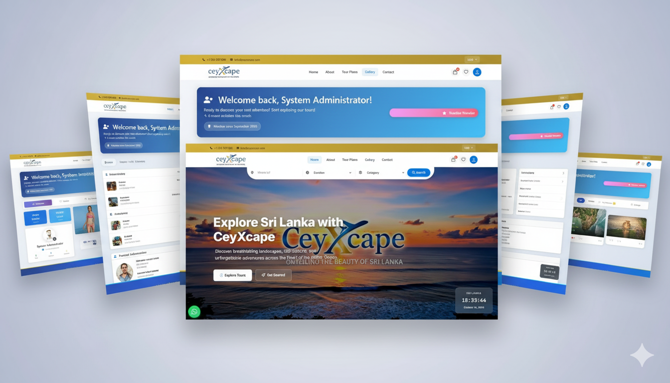 Ceyxcape — Booking platform